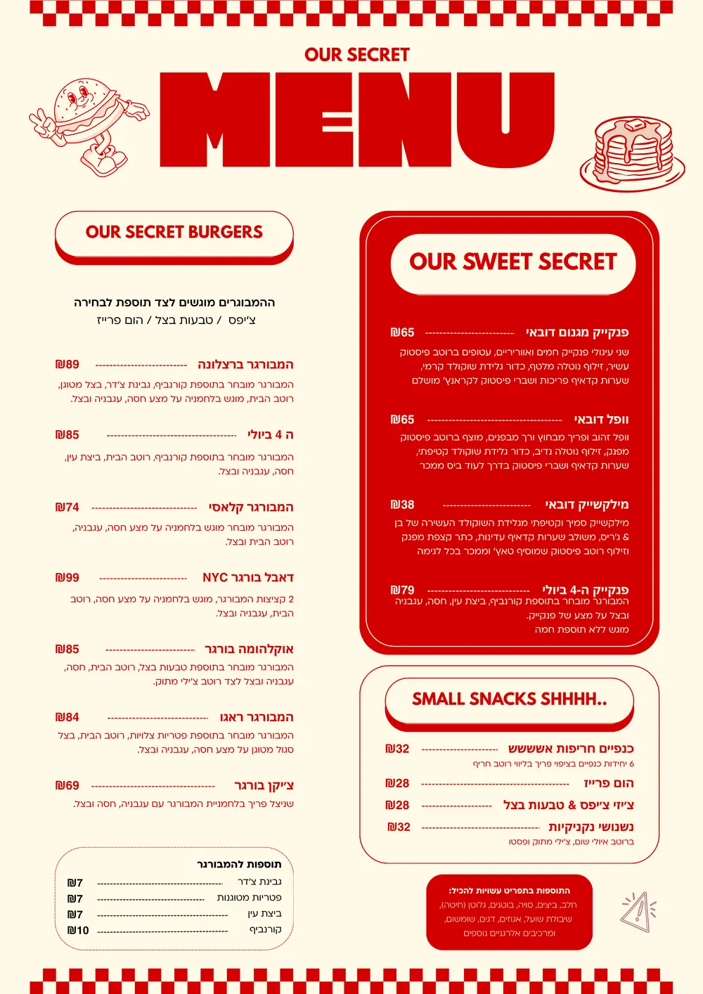 Original Pancake House opening campaign