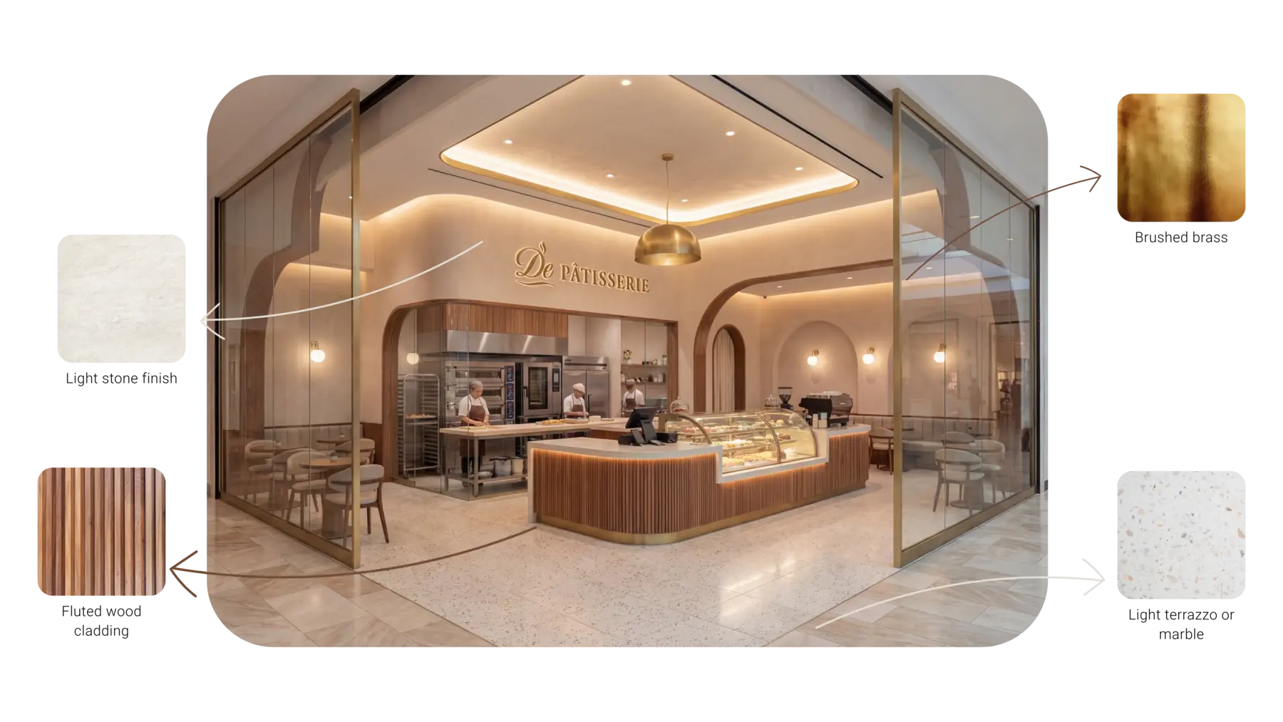 De Patisserie retail concept