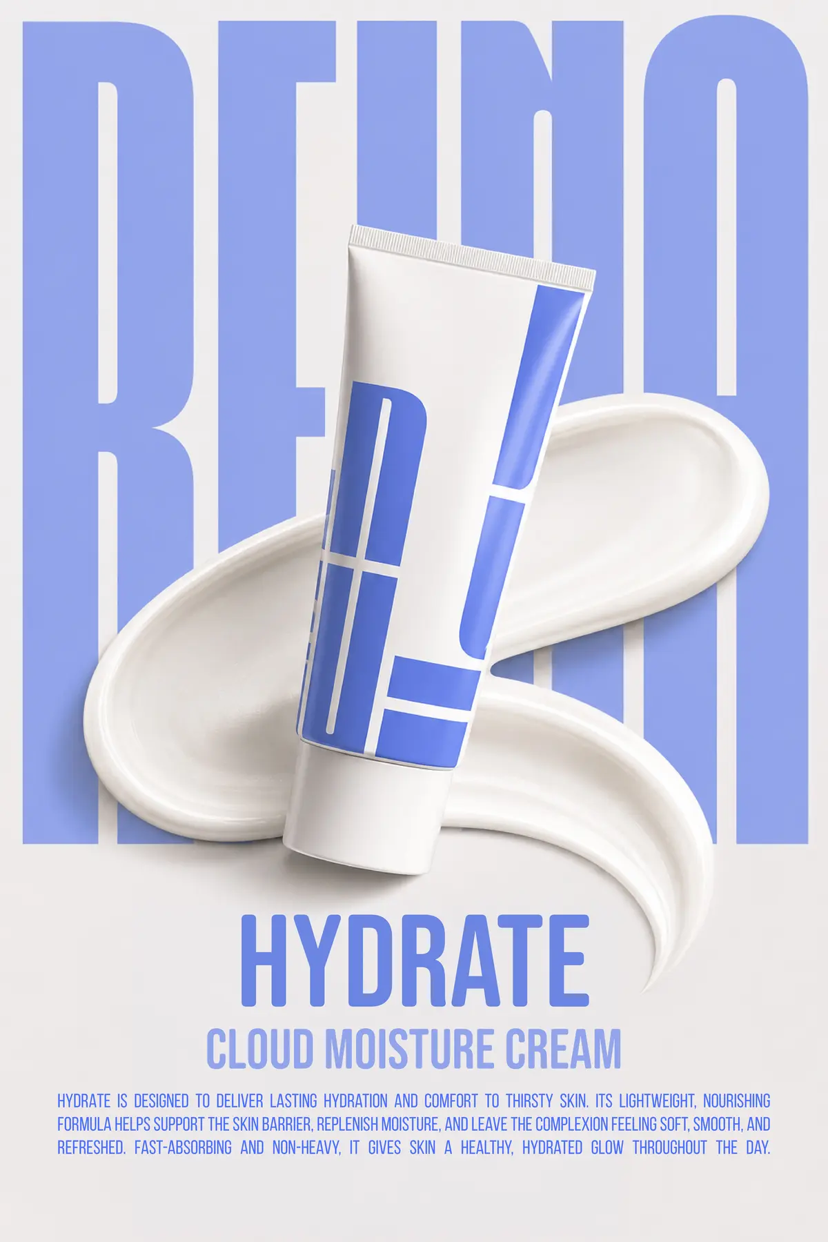 REINA Hydrate campaign poster