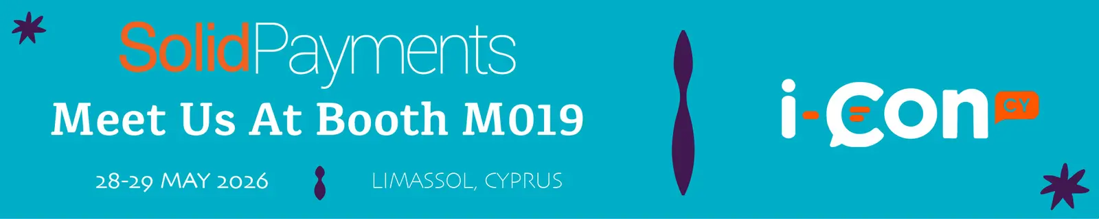 Solid Payments conference banner